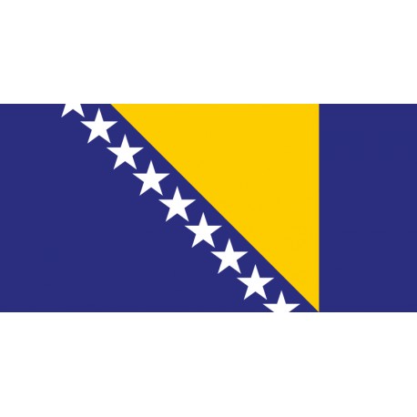 Pavillons & drapeaux Bosnie-Herzégovine