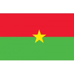 Pavillons & drapeaux Burkina Faso