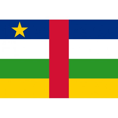 Pavillons & drapeaux Centrafrique
