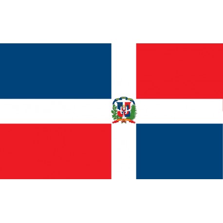 Pavillons & drapeaux Dominicaine (Rèp.)