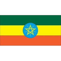 Pavillons & drapeaux Ethiopie