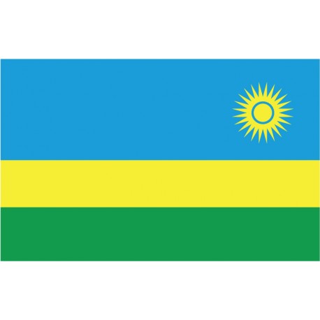 Pavillons & drapeaux Rwanda