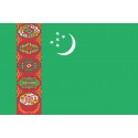 Pavillons & drapeaux Turkménistan