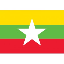 Oriflammes Birmanie