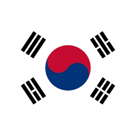 Oriflammes Corée du Sud