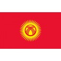 Oriflammes Kirghizistan
