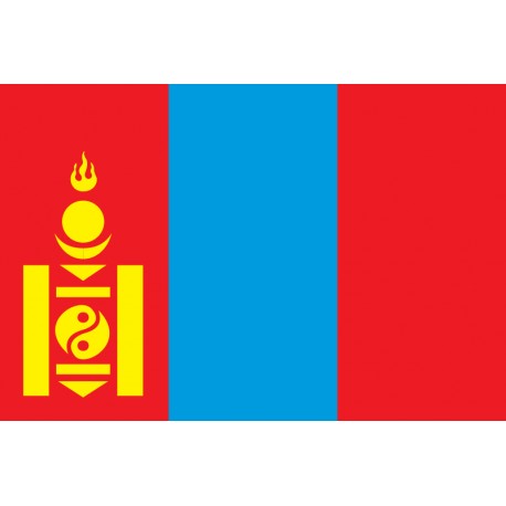 Oriflammes Mongolie