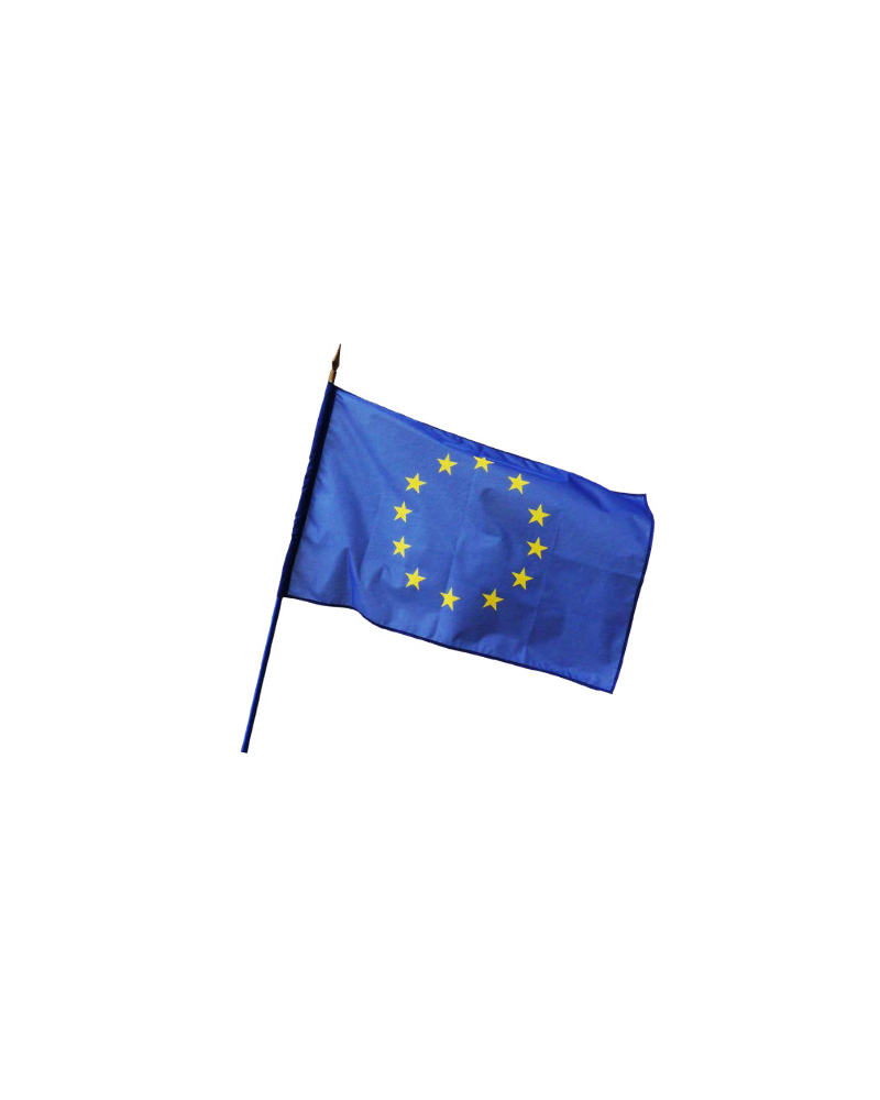Drapeau Europe / européen en tissu de qualité