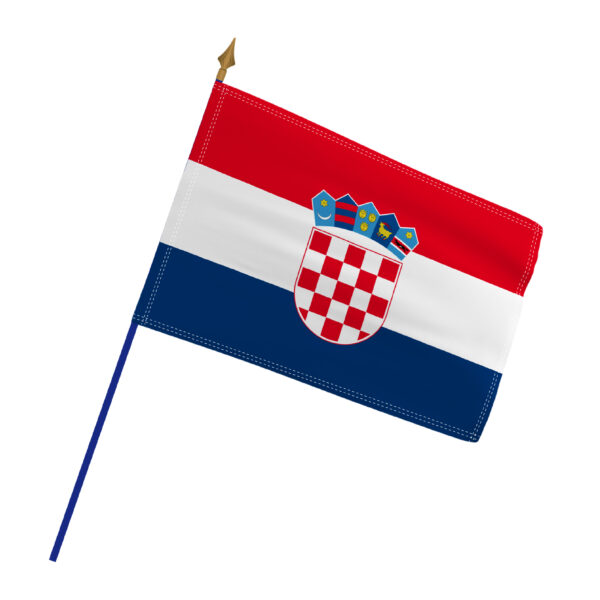 Drapeau de la Croatie