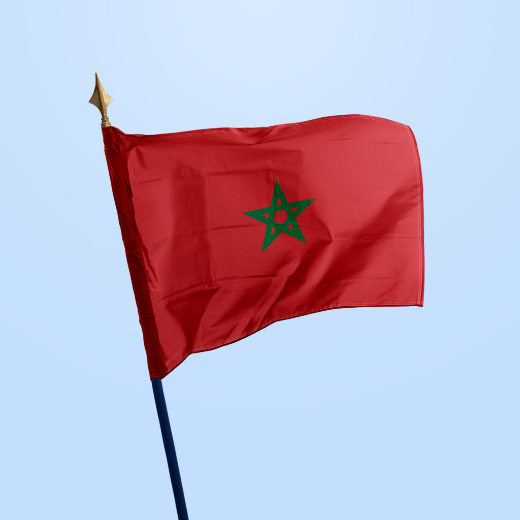 Drapeau Maroc