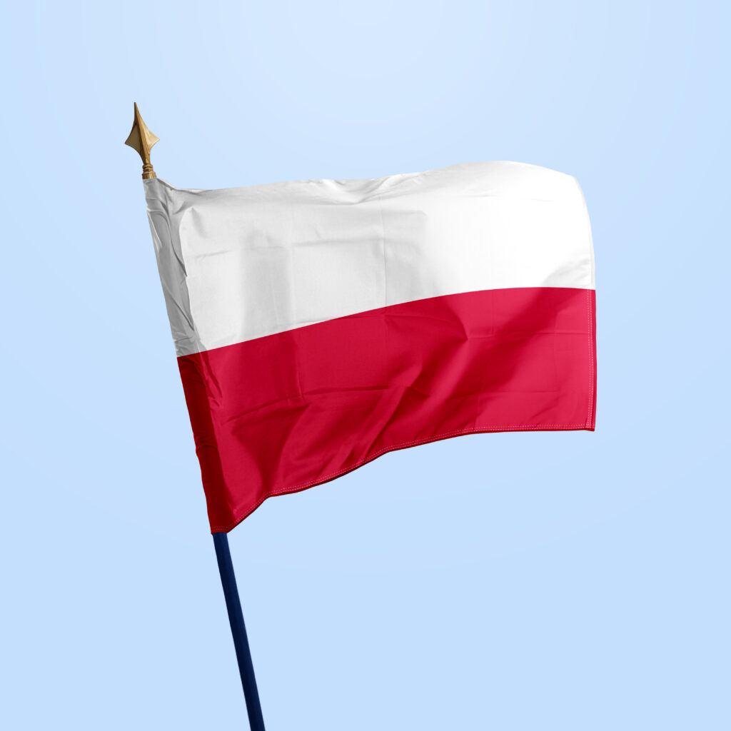 Drapeau Pologne