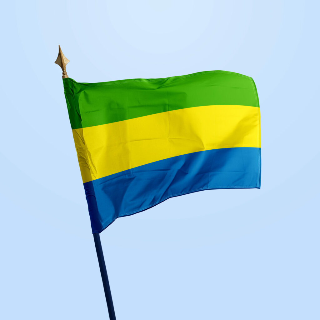 Drapeau Gabon