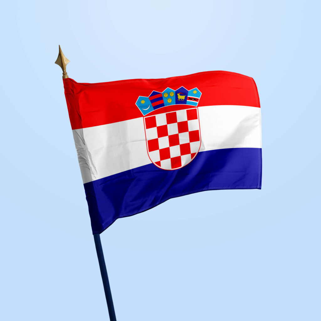 Drapeau Croatie