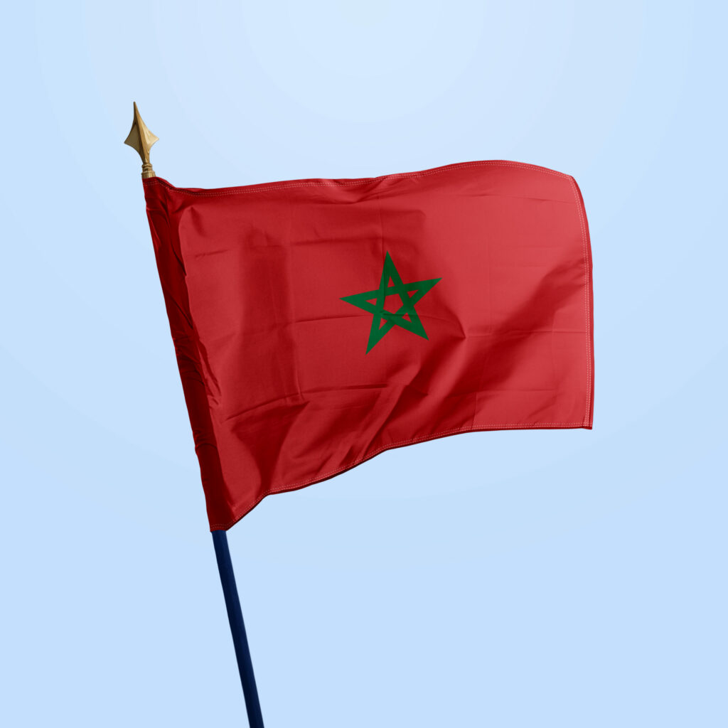 Drapeau Maroc