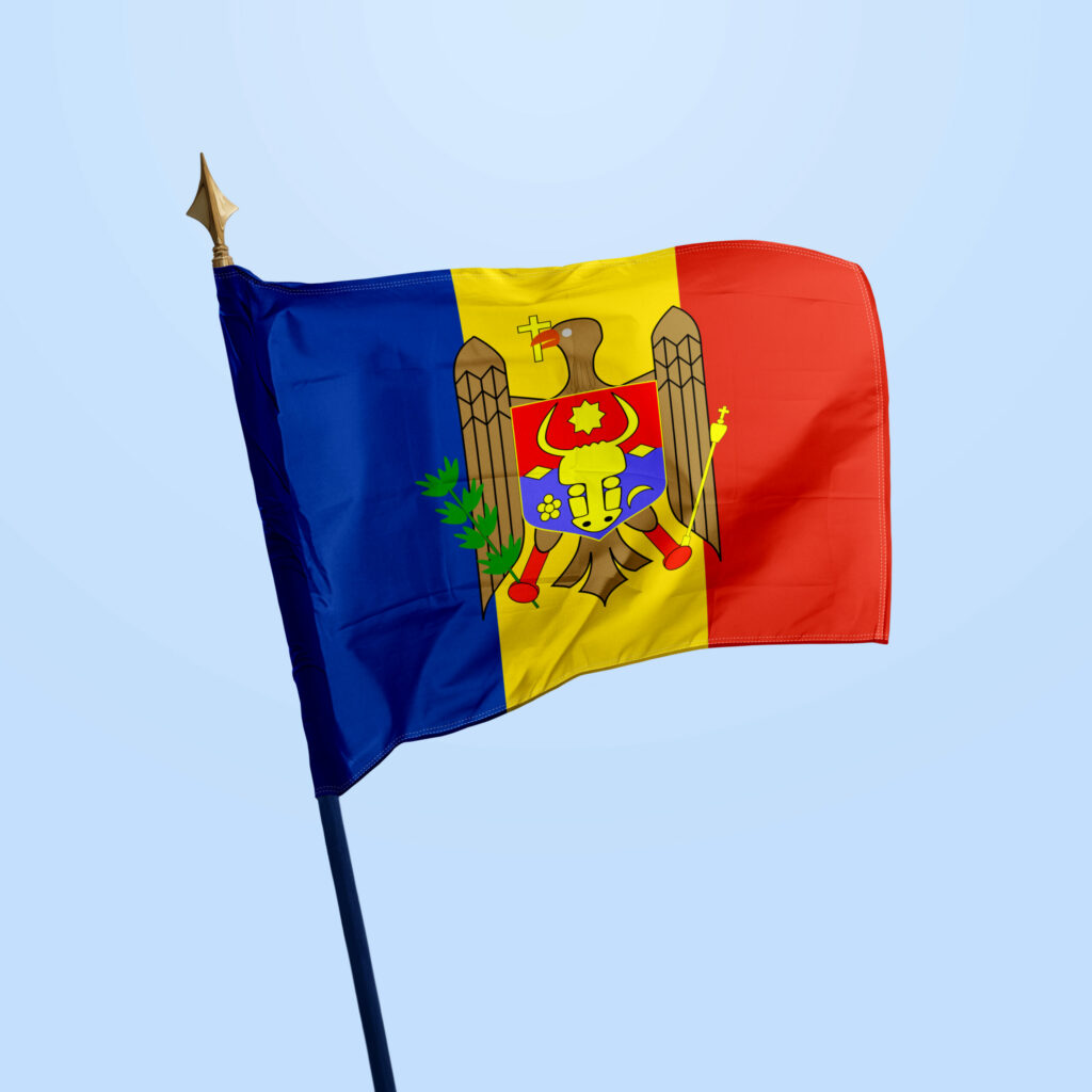 Drapeau Moldavie