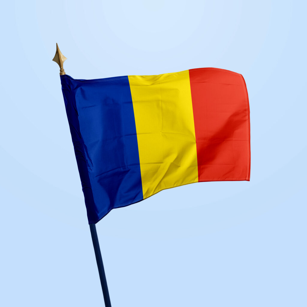 Drapeau Roumanie
